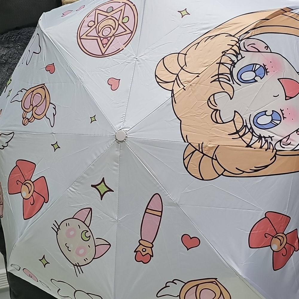 NWT Sailor Moon Print Umbrella